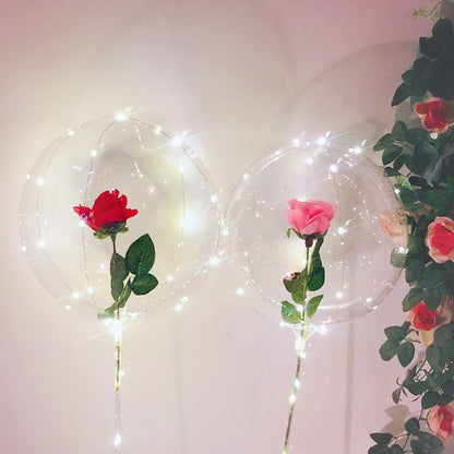12/20/24/36inch Transparent Bobo Balloons DIY Wedding Birthday Party Decoration Can Be Filled PVC Bubble Balloon