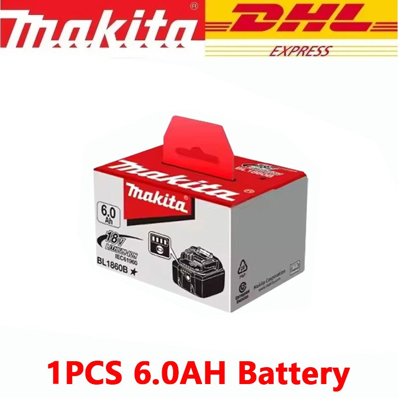 Bateria Makita 18V para ferramentas elétricas Makita 18V A bateria recarregável DDF487 18V Makita BL1860B pode substituir a BL1850B LXT400