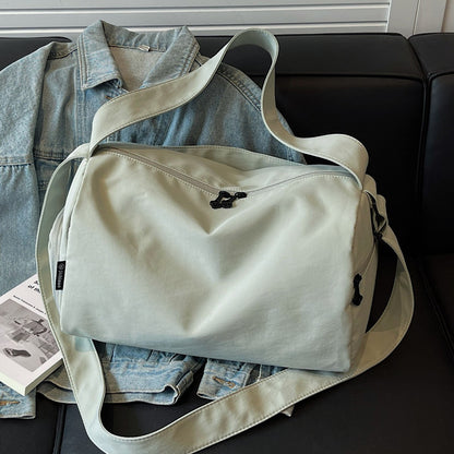 Sports Fitness Bag for Women, Wet and Dry Separation Swimming Bag, Large Capacity Satchel Short-Distance Travel Bag, Travel Luggage Storage Bag, Including Shoe Compartment, Yoga Bag, Work Bag