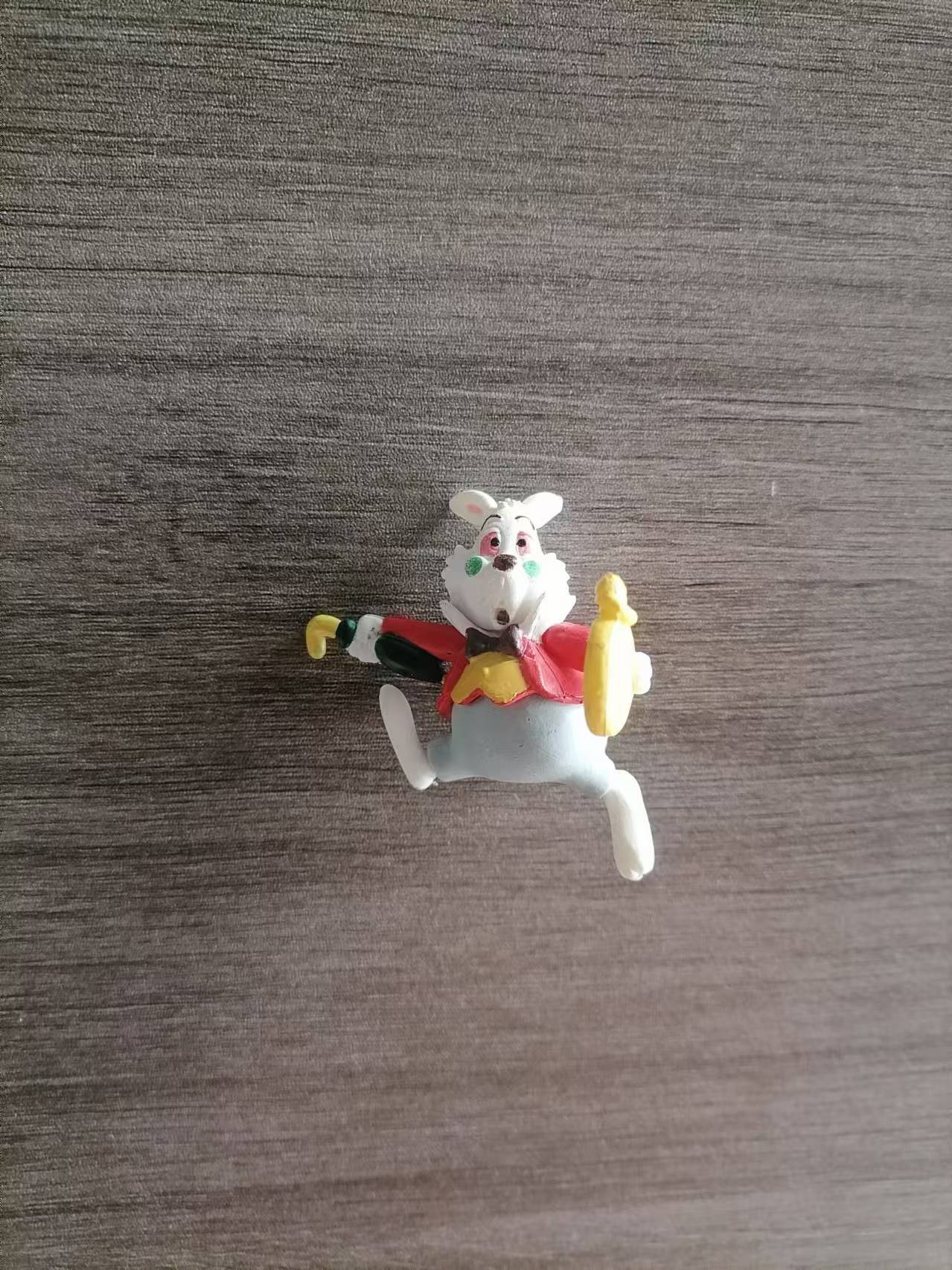 Disney Anime Alice no País das Maravilhas Gato Cheshire Coelho Branco Chapeleiro Louco Ostra Jovem Bonecos de Ação Brinquedos Fofos Bonecas de Moda Hobby