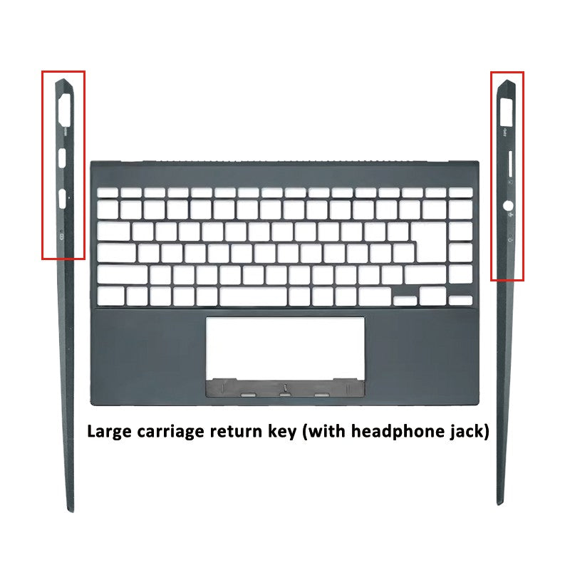 Novo Para ZenBook 14 UX425 UX425J UX425E U4700J Tampa Traseira LCD/Painel Frontal/Dobradiças/Apoio para as Mãos/Tampa Inferior Carcaça Completa