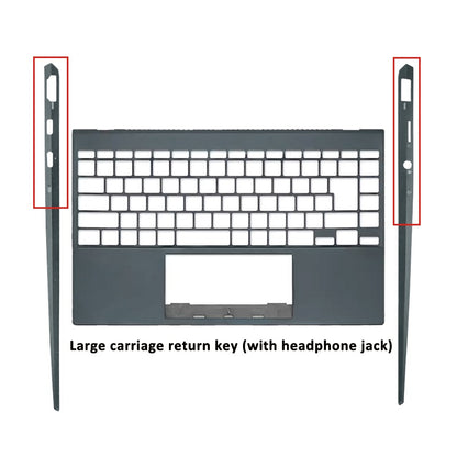 Novo Para ZenBook 14 UX425 UX425J UX425E U4700J Tampa Traseira LCD/Painel Frontal/Dobradiças/Apoio para as Mãos/Tampa Inferior Carcaça Completa