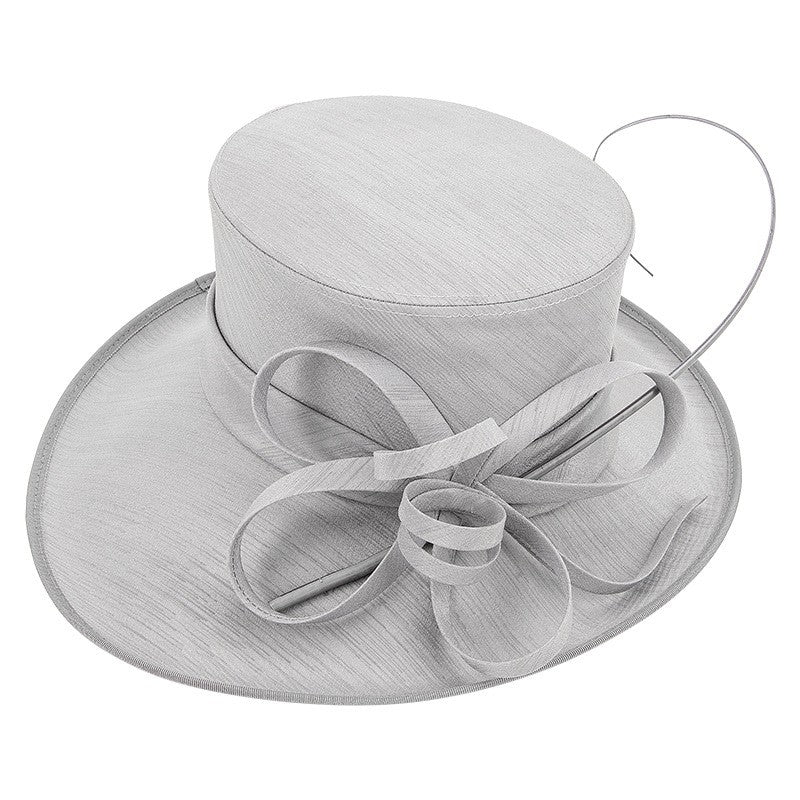 Moda Luxo Moda Pena Chapéu Chá Igreja Elegante Fotografia Cartola Feminina Banquete Fascinator Chapéus Formais de Casamento