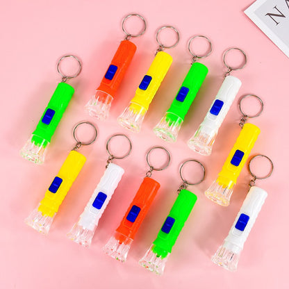 10-30Pcs Mini LED Flashlight Lamp Children Birthday Party Favors Goodie Bag Pinata Filler Toys Rewards Christmas New Year Gifts
