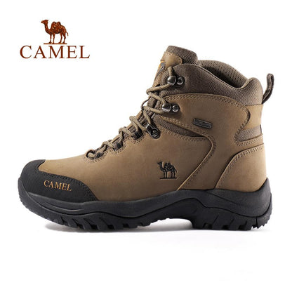 GOLDEN CAMEL Waterproof Hiking Shoes Men and Women Outdoor Anti-Slip Climbing Trekking Shoes for Men 2023 Leather Hiking Boots