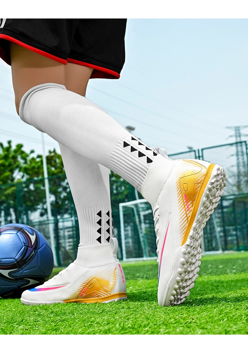 TF/FG Men Soccer Shoes Society Cleats Professional Indoor Football Field Boots Fast Training Outdoor Football Shoes Sneaker