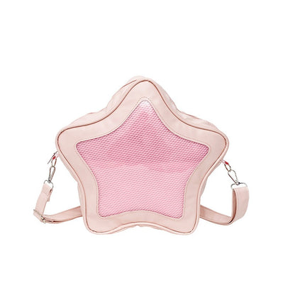 Japanese Style Minimalist Cute Aesthetic Shoulder Bag for Students Kawaii Crossbody Purse Street Fashion