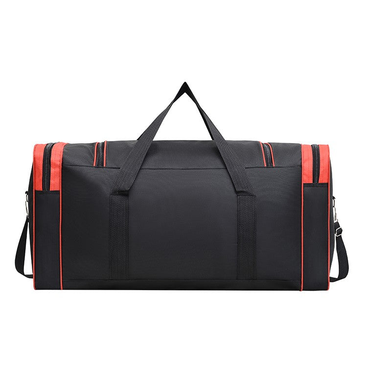 Men's Large Capacity Luggage Bag - Multi Pocket Travel Bag with Zipper Closure, Foldable Design, Ideal for Vacation and Sports E