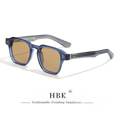 Óculos de Sol Punk HBK Fashion para homens Óculos de Sol Quadrados Clássicos Esportes ao Ar Livre Festa Férias Viagem Condução Pesca Óculos