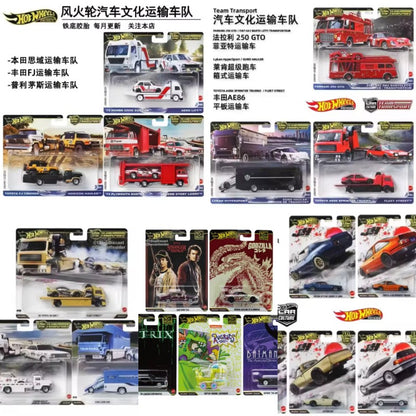 [Hotwheels] Nissan Skyline Toyota Godzilla Matrix Bmw Carro de Brinquedo de Liga Hxd63 Flf56 Cultura Automotiva Frota de Transporte Presentes