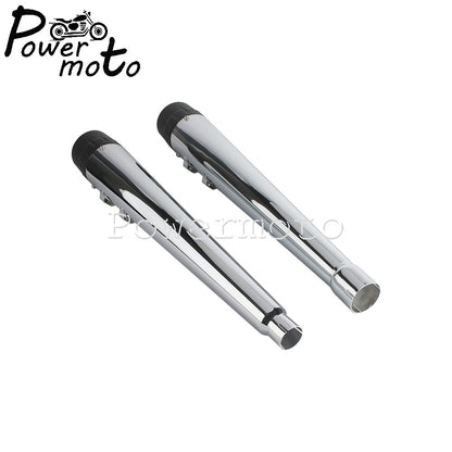 For Harley Touring Street Electra Glide Road King 2017-2023 FLHR FLHX FLTRX FLHTK Motorcycle Slip On Dual Exhaust Mufflers Pipes