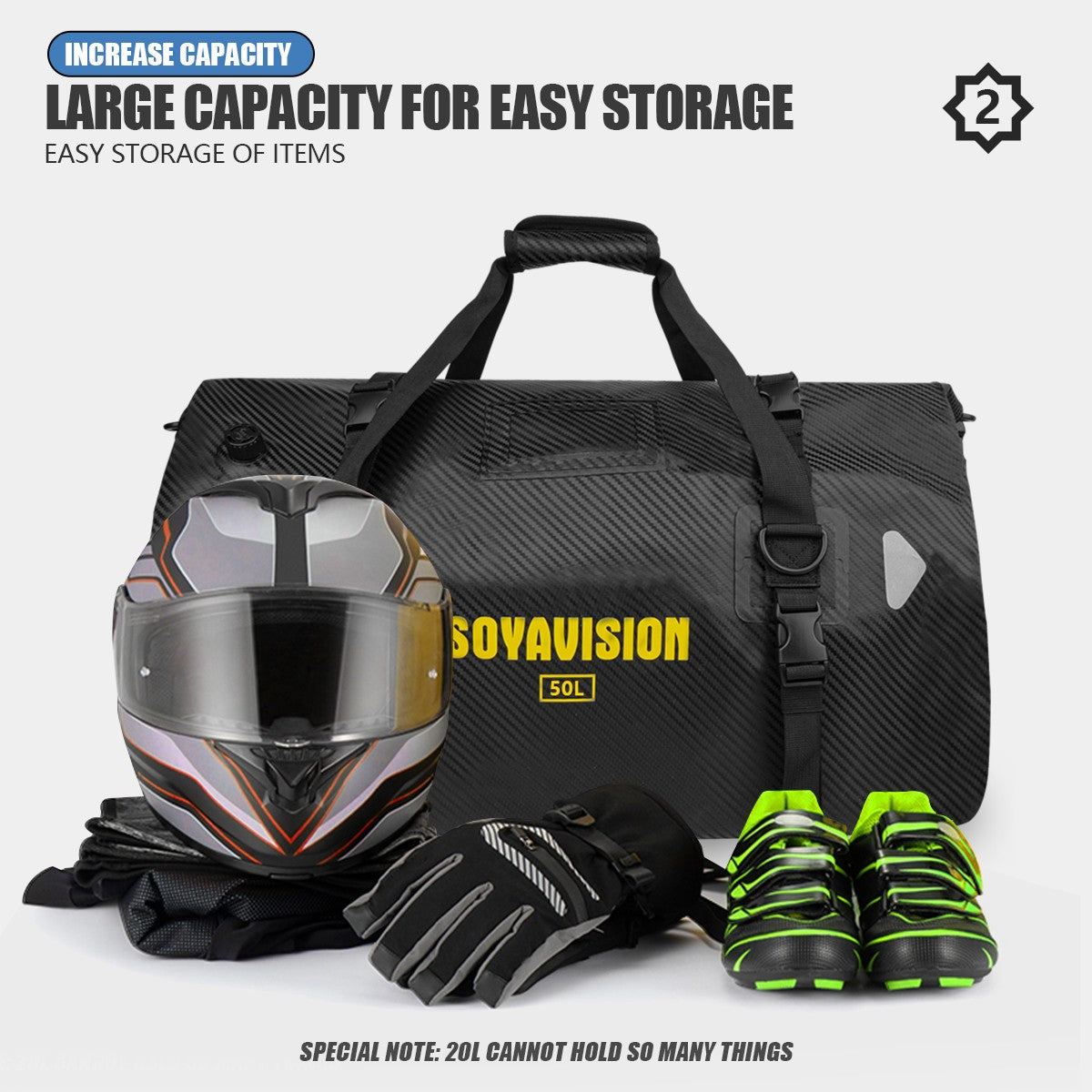 Motorcycle Waterproof Tail Bag Travel Outdoor Dry Luggage Roll Pack Bag 20 /40/66 Motorbike Luggage Backpack Motorcycle Seat Bag