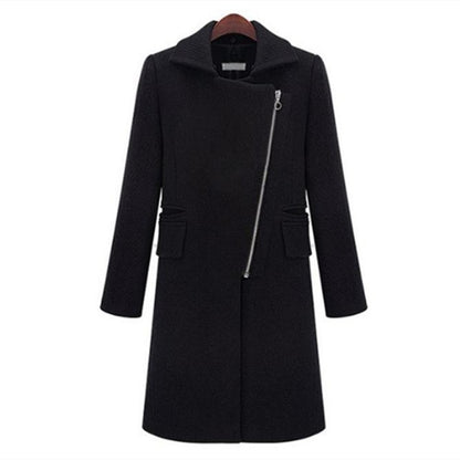 2024 New Winter Fur Collars Cashmere Coat Long With Thick Wool Cloth Coat Of Cultivate One'S Morality Women Clothing Plus Size