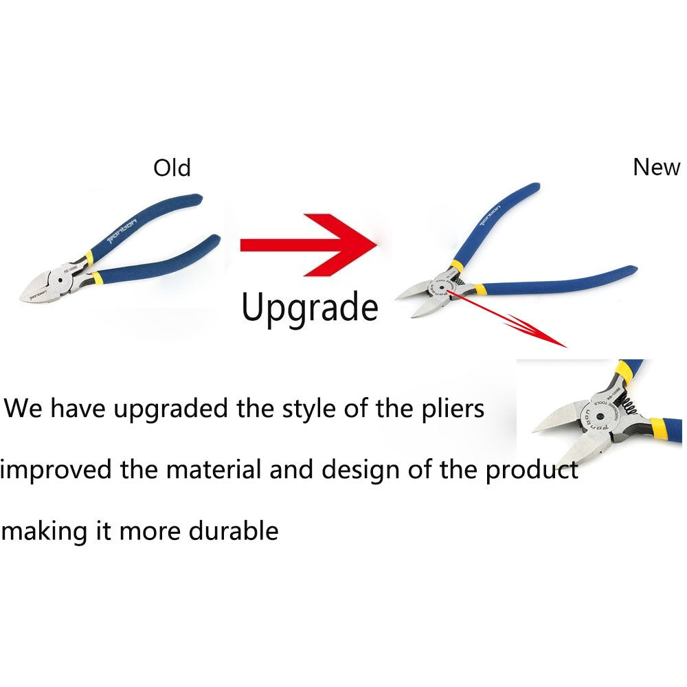Alicate de Corte Diagonal 5/6 Polegadas Ferramenta Desencapadora de Fios Cortador Lateral Rebarbador de Cabos Alicate Eletricista DIY Ferramentas Manuais de Reparo