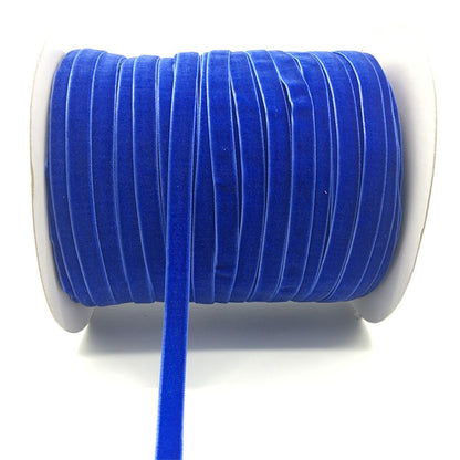 50yards 10mm Velvet Ribbon For DIY Handmade Gift Bouquet Wrapping Supplies Home Party Decorations Christmas Webbing Trimming