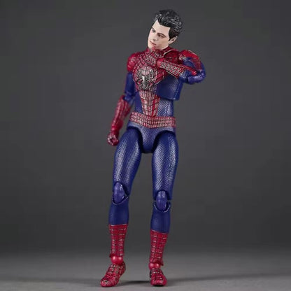 Em estoque Ko Mafex 248 The Amazing Spider Man Bonecos de Ação Marvel Andrew Garfield Estatueta Modelo Brinquedo Infantil Presentes