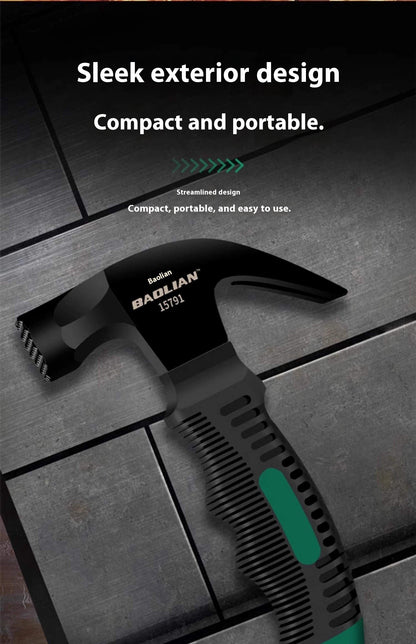 Martelo Multifuncional Mini Ferramenta de Carpintaria e Equipamento 160 Mm Leve Portátil Punho de Janela Ramshorn para Engenharia