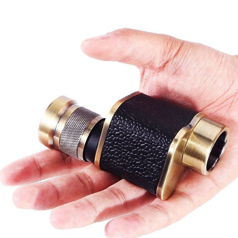 Monocular Potente Russo 8X24 Estrutura de Metal Telescópio Profissional Portátil Militar Telescópio Lente Totalmente Óptica Para Acampamento