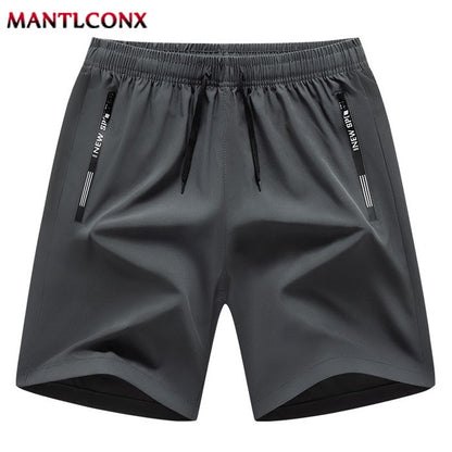 Summer New Men's Shorts Gym Fitness Quick Dry Running Sports Board Shorts Men Classic Joggers Bottom Black Short Pants Man M-4XL