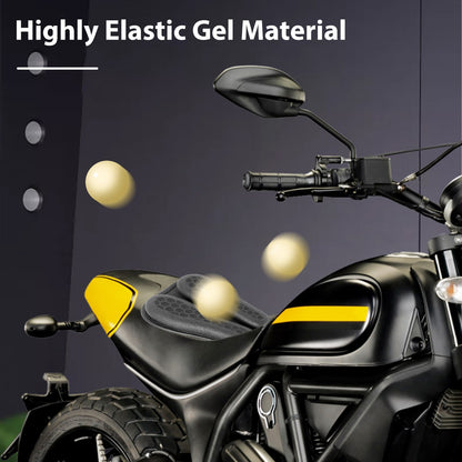 Almofada de Assento de Motocicleta Antiderrapante Estrutura de Malha 3D Respirável Macia e Confortável Proteção Solar Acessórios para Motocicleta