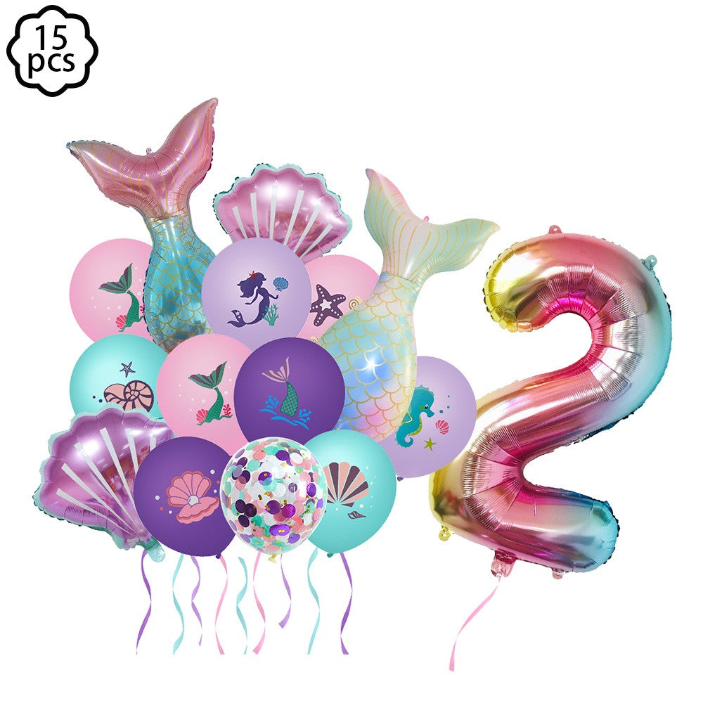Big Upright Mermaid Tail Balloon Mermaid Balloon Wedding Baby Shower Kids Girls Birthday Decor Mermaid Birthday Party Decoration