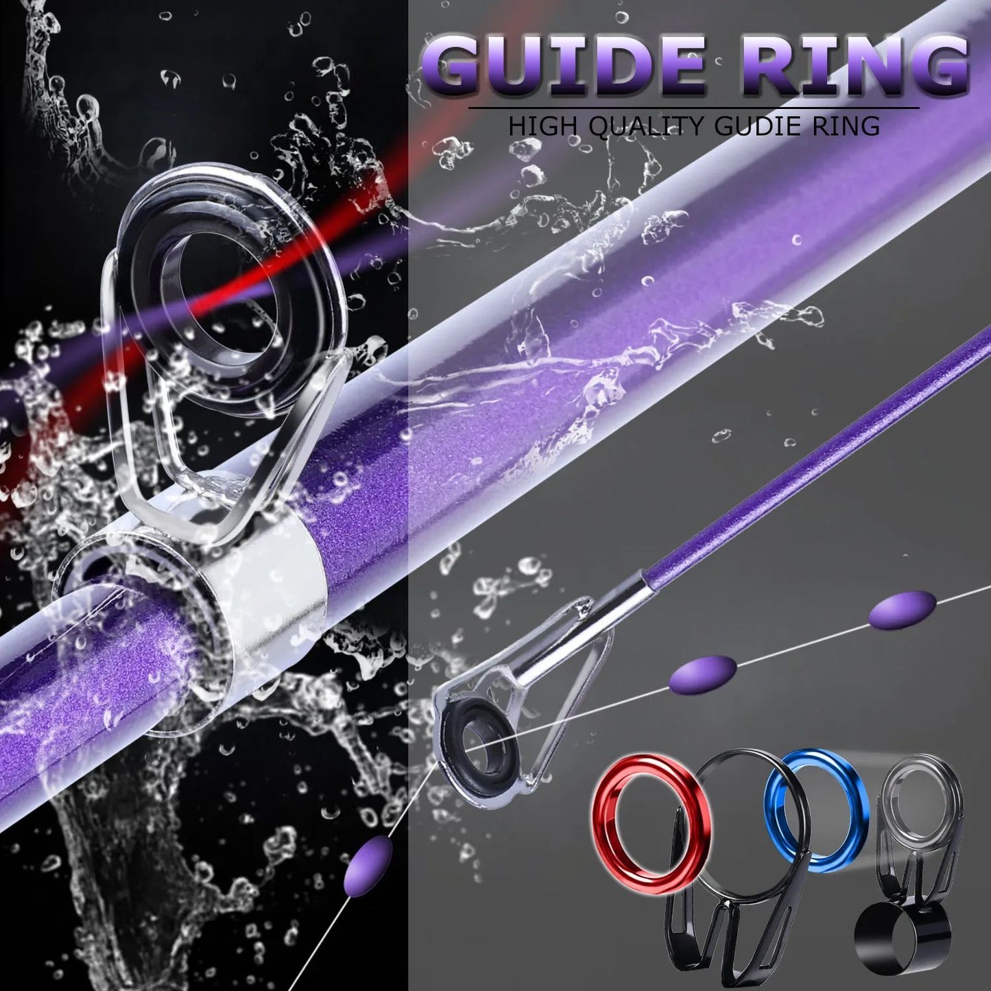 Sougayilang 1.8-3.3M Telescopic Fishing Rods 6-8 Sections Ultralight Glass Fiber Carp Fishing Rods Spinning Pole Fishing Tackle