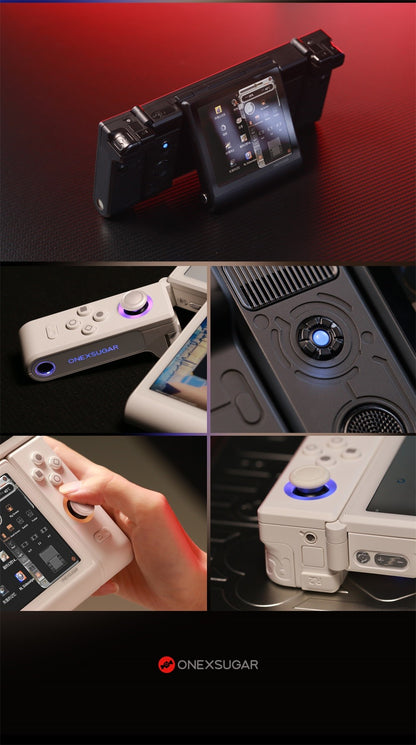 OneXugar SUGAR 1 Foldable Dual OLED Handheld Game Console Android 14 Snapdragon G3 Gen3 16GB 512GB Portable Gaming Handheld