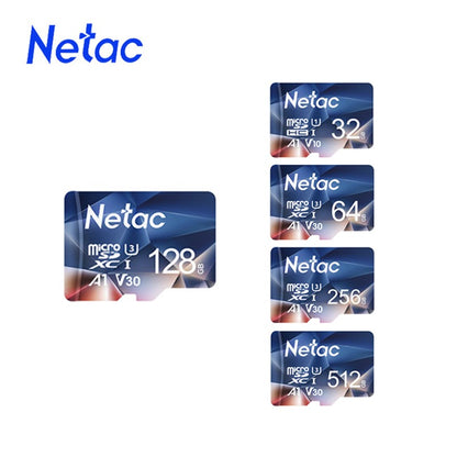 Cartão de Memória Netac A1 64GB 32GB 16GB MicroSD TF Cartão SD Classe 10 UHS-1 Cartão Flash de Memória Micro SD de 32GB