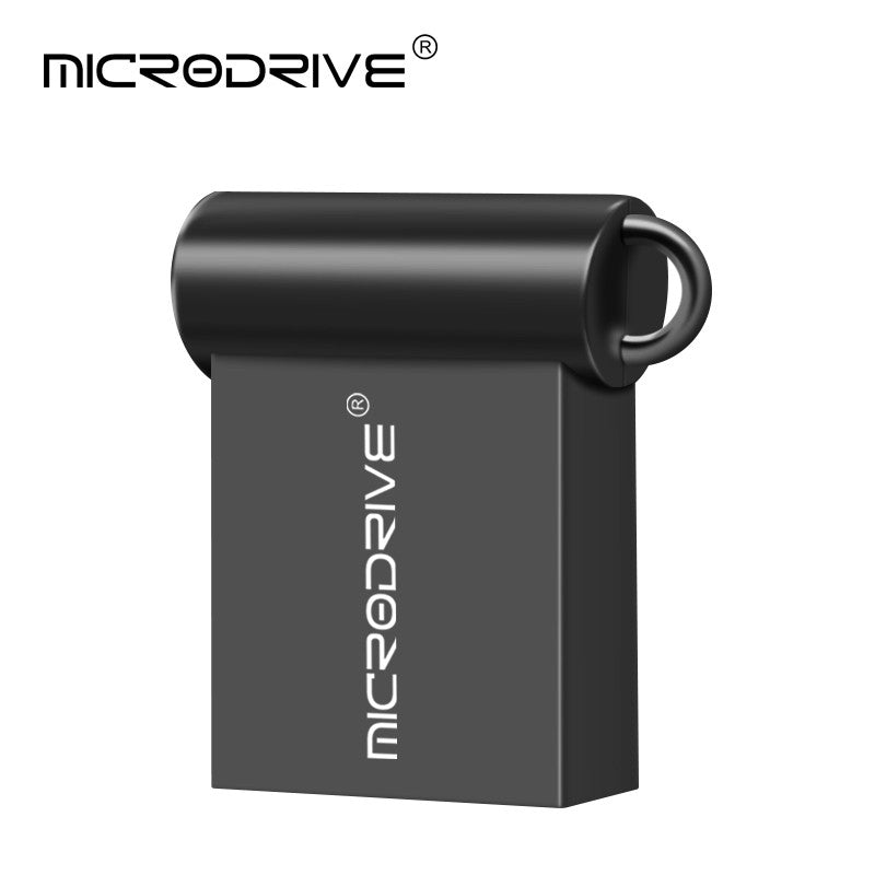 Mini PenDrive de metal Super Rápido 4GB 8GB 32GB USB Flash Drive cle usb Stick 64gb 128GB memória flash USB com chaveiro