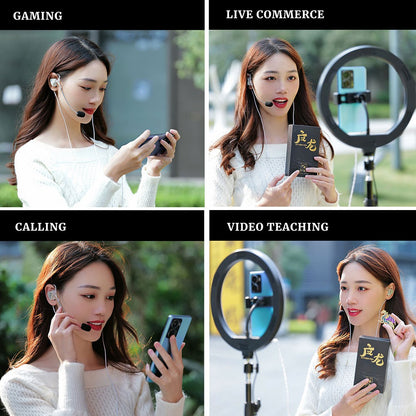 Celest Wyvern Pro 10mm LCP Driver In Ear Earphone Livestreaming Microphone Gaming Headset With Detachable 0.78 2Pin Cable