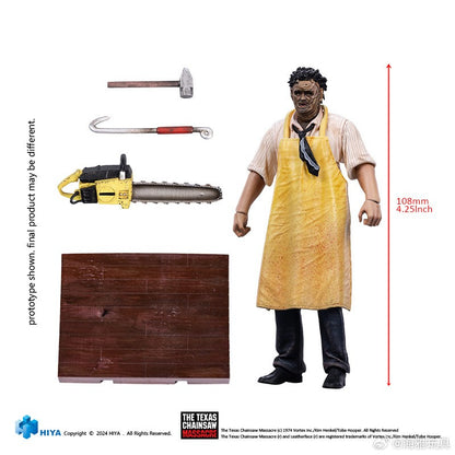 1/18 HIYA Action Figure Exquisite Mini Series Texas Chainsaw Massacre 1974 Leather Face - Killing Mask Standard Ver.