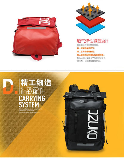 Mochila Grande Masculina para Notebook de 15,6 polegadas, Impermeável, Mochila Escolar para Adolescentes, Mochila Casual para Estudantes, Mochilas de Viagem Masculinas, Moda
