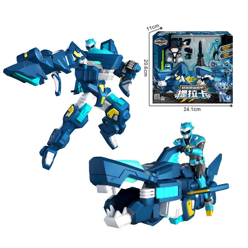 Mini Force 2 Super Dino Power Transformation Robot Toys Action Figures MiniForce X Simulação Animal Deformação Dinossauro Brinquedo