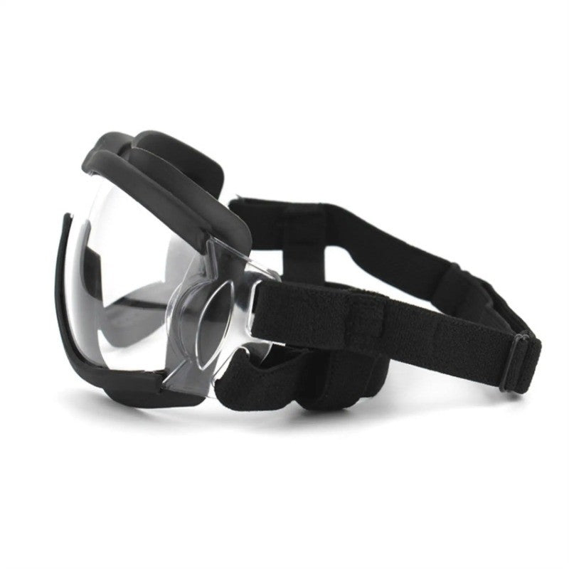 Óculos transparentes para cães de estimação à prova d'água, à prova de vento, protetor solar, resistente a raios UV para cães grandes