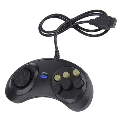 Universal Handle Game Controller Classic Wired 6 Buttons For SEGA Console PC MAC Mega Drive Gaming Accessories Remote Control