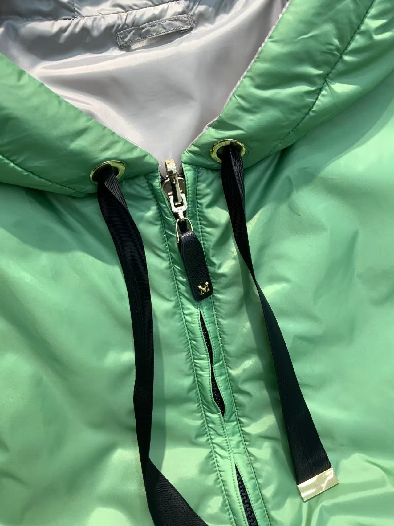 Fenggejiwo women's silk camel velvet baseball jacket casual silk jacket solid color double-sided jacket