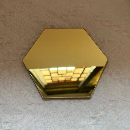 3/6/12pcs 3D Hexagon Mirror Wall Sticker DIY TV Background Living Room Stickers Wall Decor Bedroom Bathroom Home Decoration