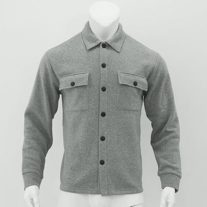 2024 Cross Border Amazon Winter New Men's Fleece Jacket Fashion Casual Jacket