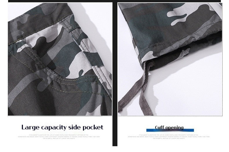 Men's Work Pants 2025 New Camouflage Pants Military Style Pants Multiple Pockets Tactical Pants Outdoor Sports Winter Pants