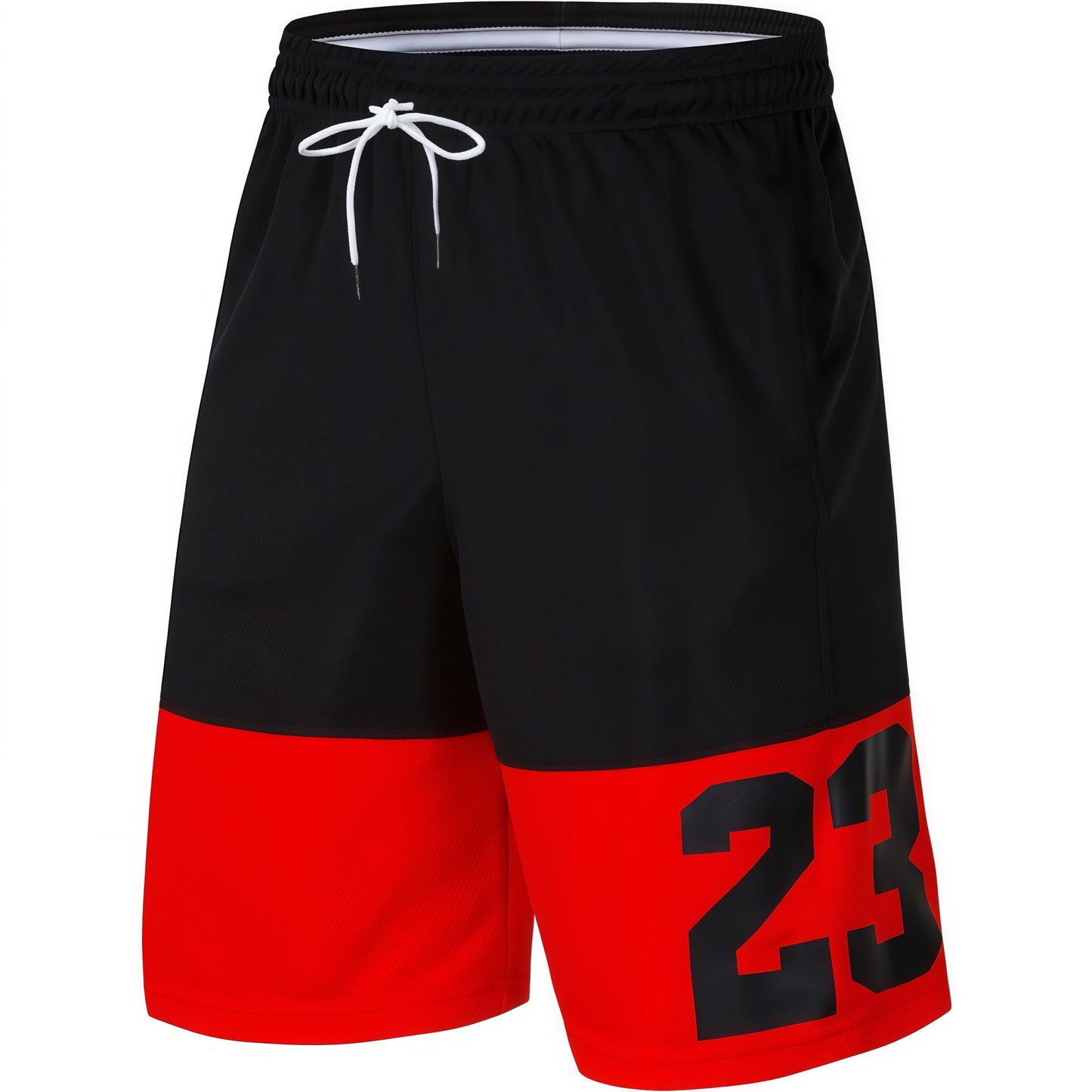 Fashionable Biker Riding Sports Shorts Loose Basketball Gym Breathable Shorts Quick Dry  Fitness Training Workout Male Shorts