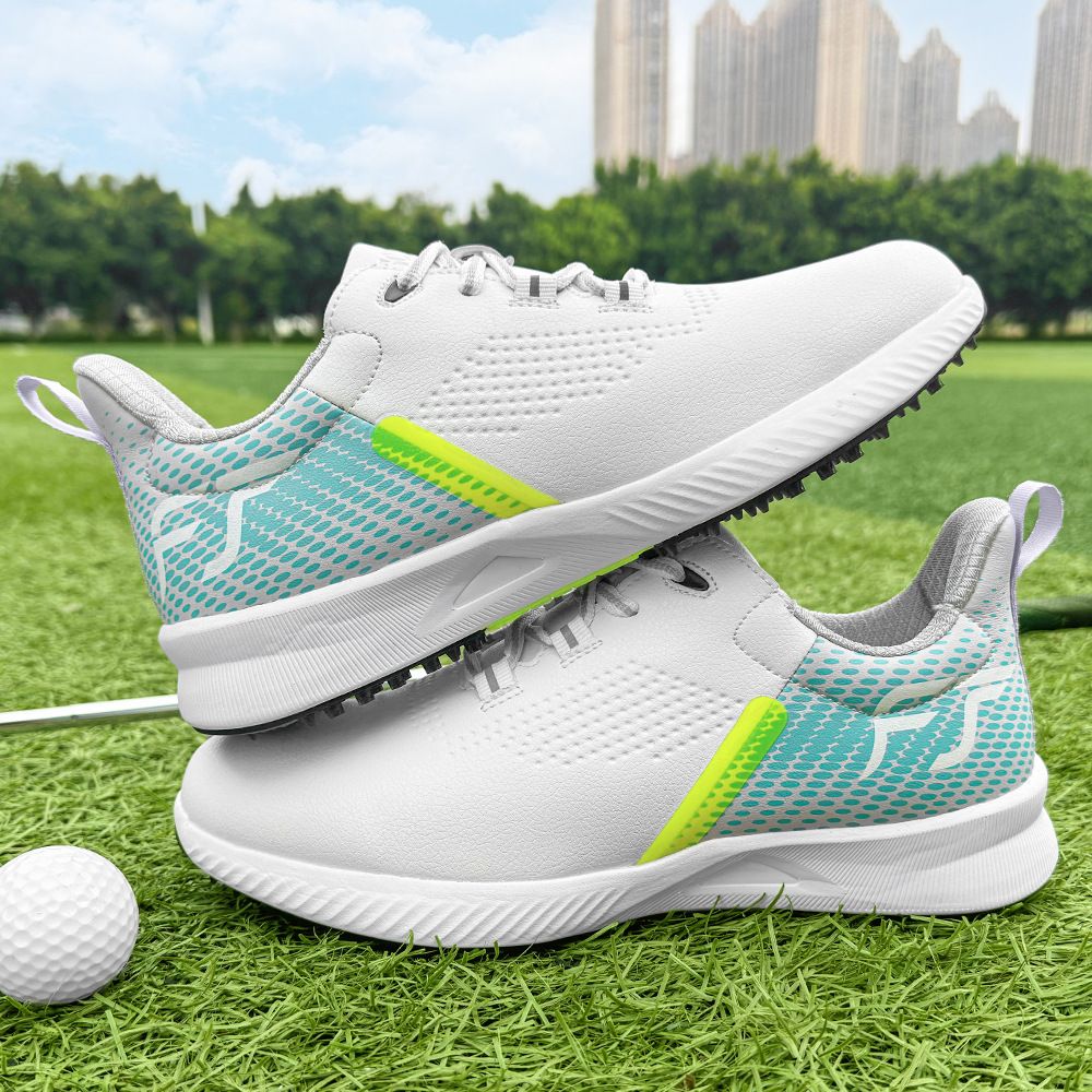 New Golf Shoes Men's Golf Shoes Casual Sneakers Anti-slip Outdoor Training Fitness Breathable Damping Wear-resistant Anti-odor