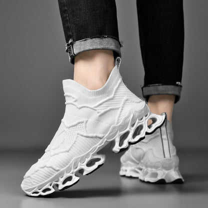 Tênis Masculino Casual Masculino Tênis Masculino de Luxo Tênis Masculino de Corrida Respirável Sapatos da moda Loafers Tênis de corrida para homens