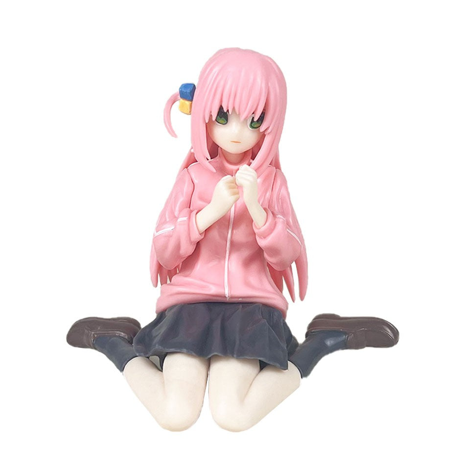 16cm BOCCHI THE ROCK! Anime Figure Gotoh Hitori Boneco de Ação Guitarrista Menina Figura Decorações de Mesa×Coleções Modelo Boneca Brinquedos