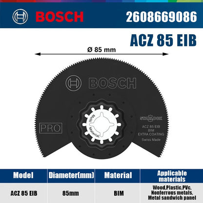 Acessórios para Máquina de Corte Multifuncional Bosch STARLOCK Acessórios Gerais para Marcenaria, Ranhura e Perfuração Série Bosch GOP