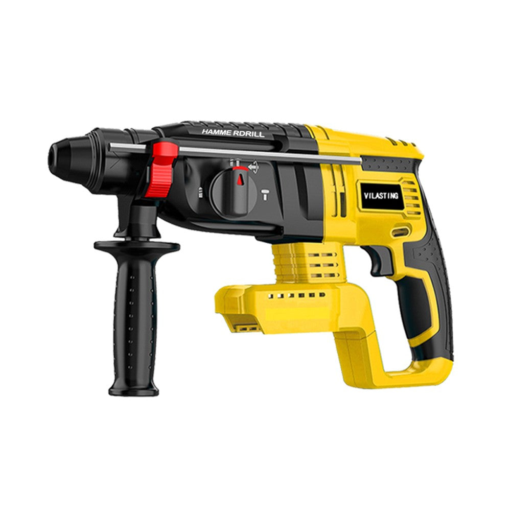 Furadeira de Impacto Elétrica sem Escovas VILASTING 26MM Ferramentas Elétricas Rotativas Multifuncionais sem Fio para Bateria Makita/Dewalt 18V Pino