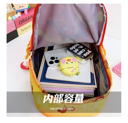 Mochila Infantil Homem-Aranha Marvel Desenho Animado Mochila Escolar Legal Estilosa para Meninos e Meninas Leve Casual Mochila de Jardim de Infância para Crianças