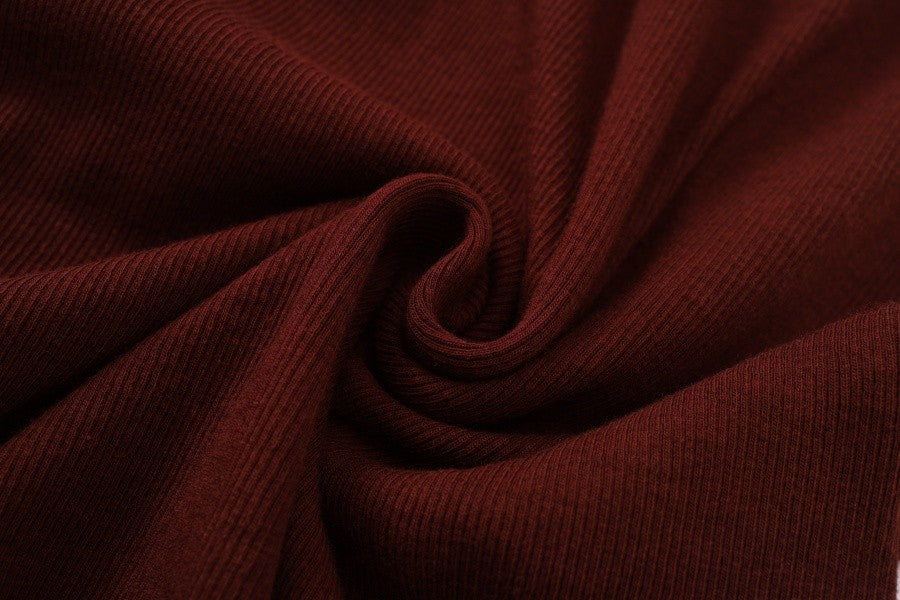 AS AW25 woman dress turn-down collar ribbing high elastic shirring maxi dress