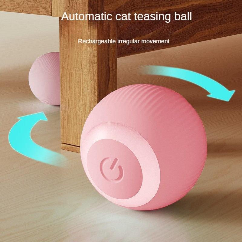 Brinquedo para Gatos Automático Bola Interativa Recarregável Bola Elétrica Rolante Acessórios para Animais de Estimação para Casa Suprimentos