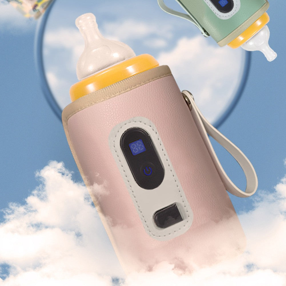 USB Milk Water Warmer Baby Nursing Bottle Heater Newborn Infant Portable Bottle Feeding Warmers Travel Stroller Insulated Bag