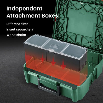 Caixa de Ferramentas Empilhável Bosch System Box Estojo de Ferramentas Multifuncional Empilhável Conjunto S e M Estojo de Transporte Sistema Caixa de Armazenamento